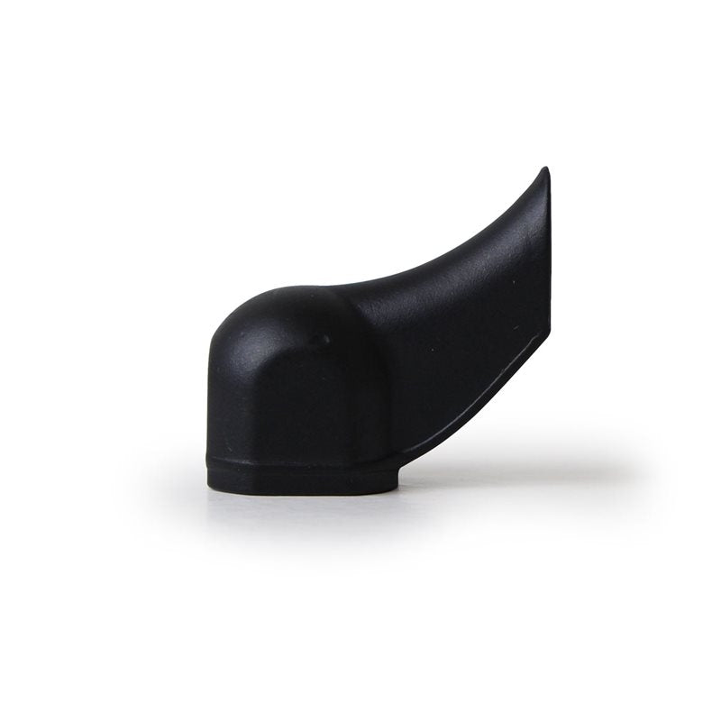 Single Open Black Spout, Teflon Coated 3/8"